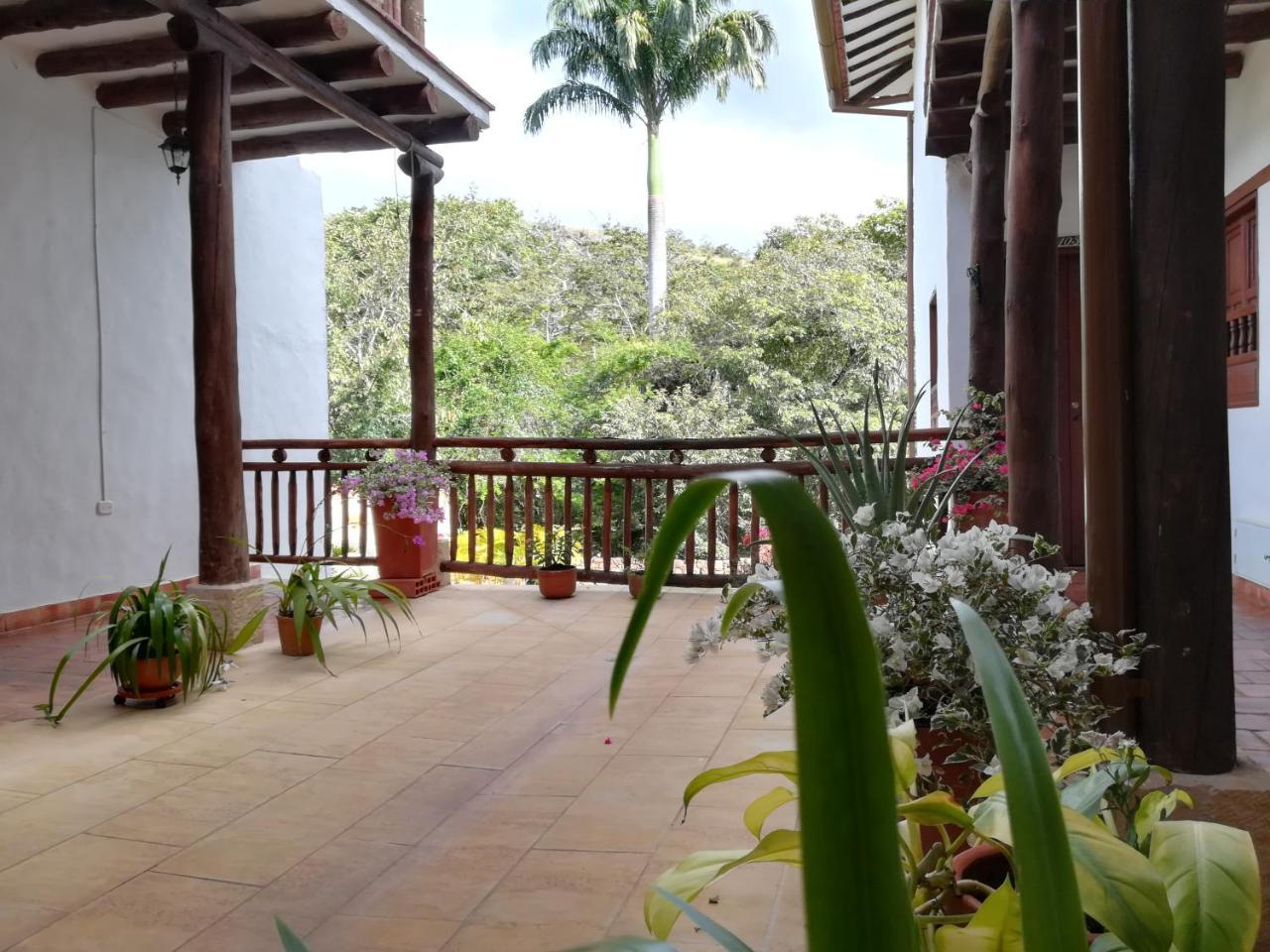 Casona El Retiro Barichara Lejlighed Eksteriør billede