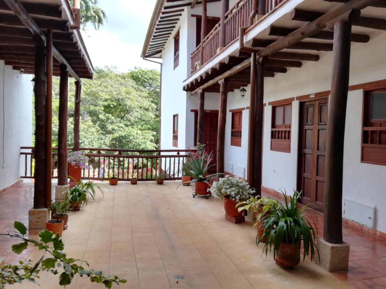 Casona El Retiro Barichara Lejlighed Eksteriør billede