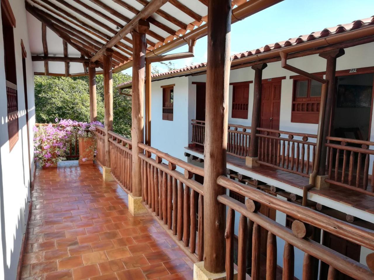 Casona El Retiro Barichara Lejlighed Eksteriør billede